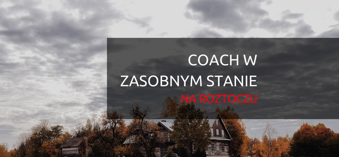 coach w zasobnym stanie